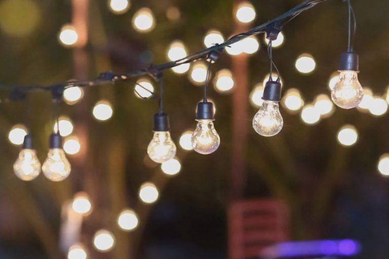 How to Hang String Lights [Backyard String Lighting Ideas] LED Light