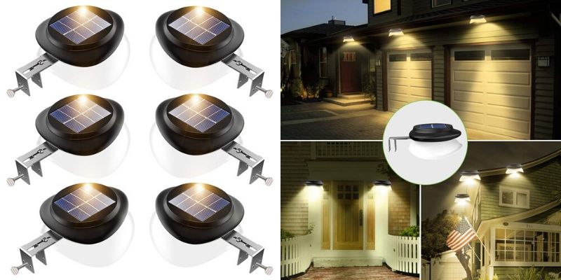 JSOT Extending and Rotating Outdoor Solar Lamps